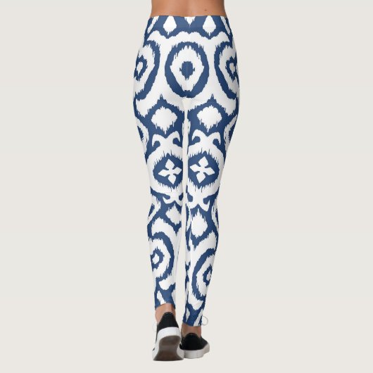 Kant rand: ikat stropdas-dye. leggings (Achterkant)