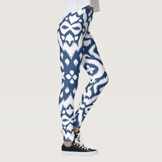 Kant rand: ikat stropdas-dye. leggings (Rechts)