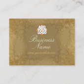 Kant Romance w / Logo grote Visitekaartje (Achterkant)