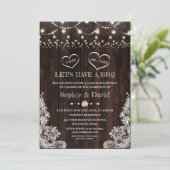 Kant Roze Blush Bloem Slinger Lichtjes Schuur Ik D Kaart (Staand voorkant)