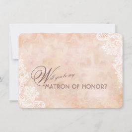 Kant Rozen Oude Papier Trouwmatron van Eer