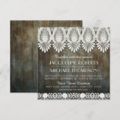  kant schuur hout rustiek land Westerne schuur Kaart (Voorkant / Achterkant)