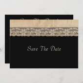  kant slaat de datum op save the date (Voorkant / Achterkant)
