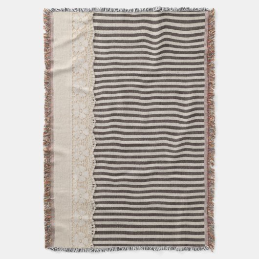 Kant stof textiel textuur, achtergrond patroon. deken (Voorkant Verticaal)