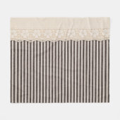 Kant stof textiel textuur, achtergrond patroon. fleece deken (Voorkant (Horizontaal))