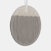 Kant stof textiel textuur, achtergrond patroon. glas ornament (Voorkant Rechts)