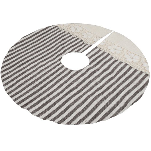 Kant stof textiel textuur, achtergrond patroon. kerstboom rok (Gekanteld)