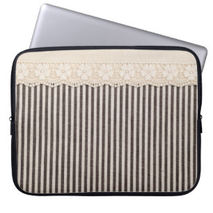 Kant stof textiel textuur, achtergrond patroon. laptop sleeve