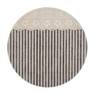 Kant stof textiel textuur, achtergrond patroon. snijplank