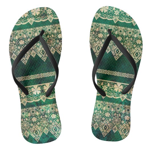  kant teenslippers (Voetbed)