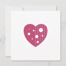 Kant van de Liefde Feestdagenkaart