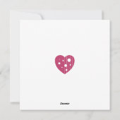 Kant van de Liefde Feestdagenkaart (Achterkant)