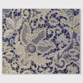  kant van de zeemacht cadeaupapier (Vlak)