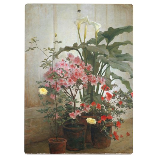 Kant van een kas door George Cochran Lambdin Klembord (Achterkant)