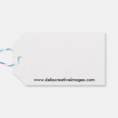 Kant van een schuur cadeaulabel (Achterkant Horizontaal)
