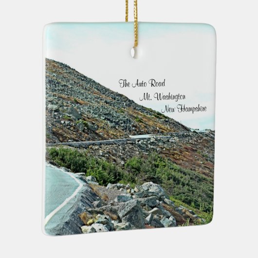 Kant van het Ornament van Mt. Washington (Rechts)