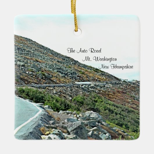 Kant van het Ornament van Mt. Washington (Voorkant)