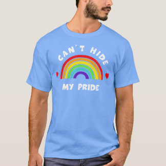 Kant verbergen mijn trots Tshirt LGBT Pride LGBTQ 