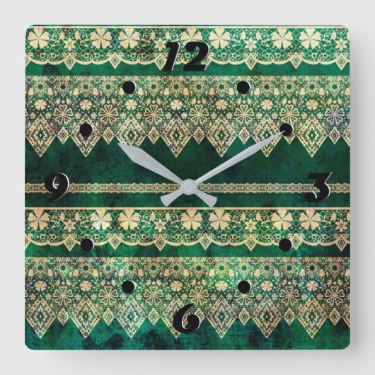  kant vierkante klok (Voorkant)