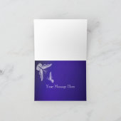 KANT & VLINDERS BLAUW OMBRÉ Bedankt (Binnen)