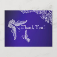 KANT & VLINDERS BLAUW OMBRÉ