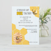 Kant zijn Baby shower bijenkorven per post Kaart (Staand voorkant)