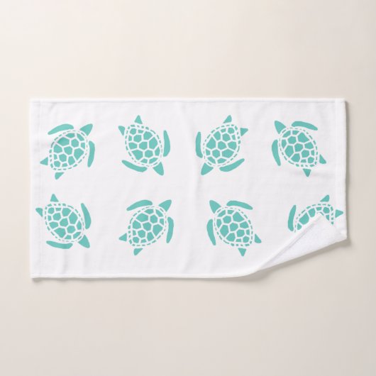 Kantaarn Aqua Blue Zee Bad Handdoek (Handdoek)