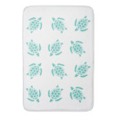 Kantaarn Aqua Blue Zee Badmat (Voorkant Verticaal)