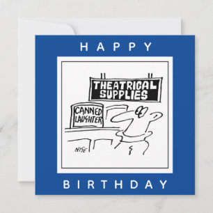 Kantaarn Laughter Theatrical Cartoon Kaart