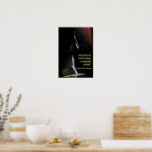 Kantaarn op het water met Citaat Poster (Keuken)