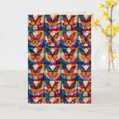 Kantaarn van het flessenpatroon van Butterfly/Nota Kaart (Gele Bloem)