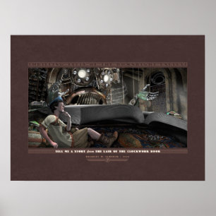 Kantaarn: vertel me een verhaal (24x18 inch) poster