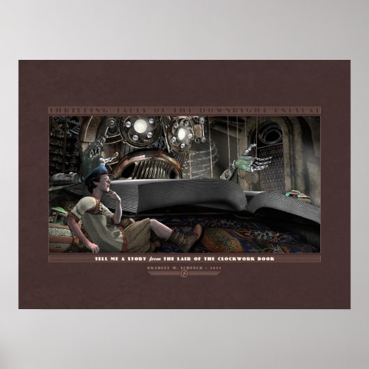 Kantaarn: vertel me een verhaal (24x18 inch) poster (Voorkant)