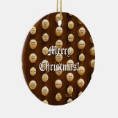 Kantaarnknoppen voor pijpen keramisch ornament (Rechts)