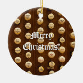 Kantaarnknoppen voor pijpen keramisch ornament (Voorkant)