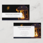 Kantaarnlicht voor professionele Event Managers Visitekaartje (Voorkant / Achterkant)