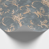 Kantaarnoud  ornament behangsel op straat cadeaupapier (Hoek)