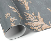 Kantaarnoud  ornament behangsel op straat cadeaupapier (Rol Hoek)