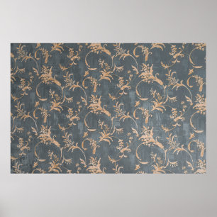 Kantaarnoud  ornament behangsel op straat poster