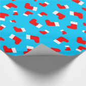 Kantaarns kerstfeest feestdag feestelijke vun cadeaupapier (Hoek)