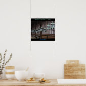 Kantaarns van Nara Poster (Keuken)