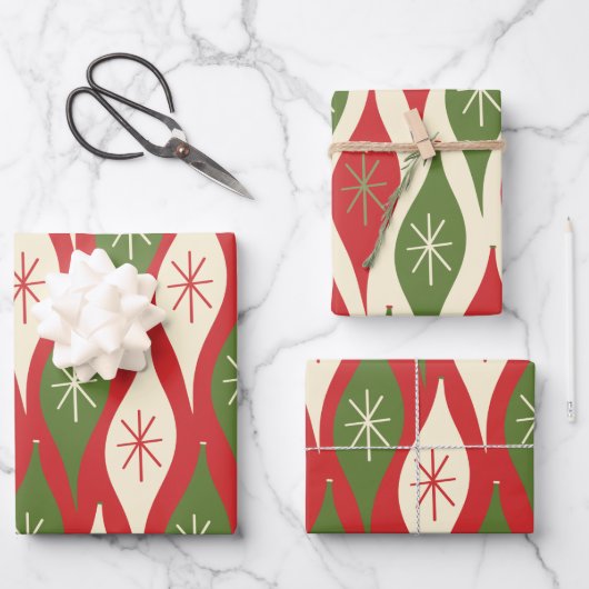 Kantaarns voor kerstsieraden uit de middeleeuwse R Inpakpapier Vel (Voorkant)