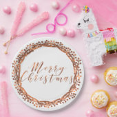 Kantaarnvormig kerstboomvormig ontwerp met koperen papieren bordje (Feest)