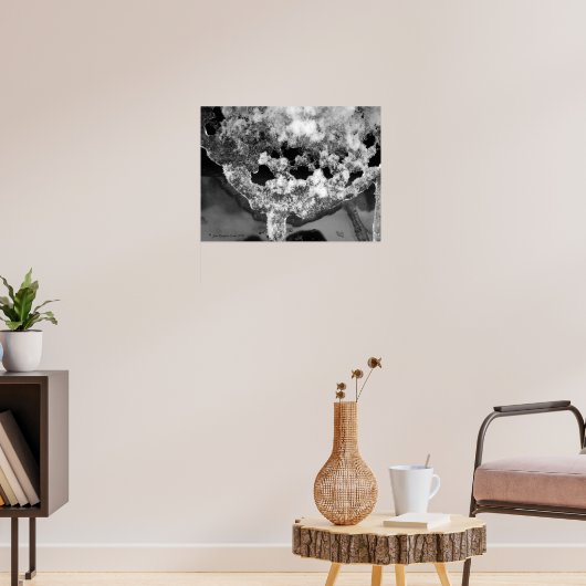 Kantachtige ijs poster (Woonkamer 3)