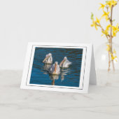 Kantallen dicht bij wenskaart kaart (Gele Bloem)