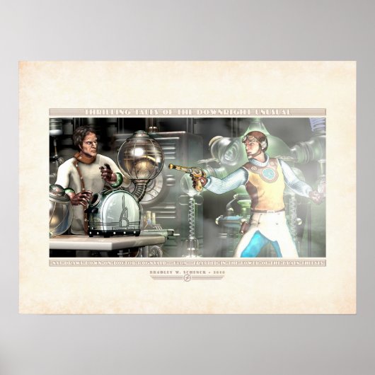 Kantallen: Nat trekt neer (24x18 inch) Poster (Voorkant)