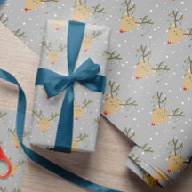 Kantangleurig rendierlijk kerstkaarslicht
