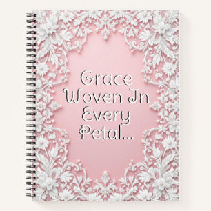 Kantbloemen in Bloei Notitieboek