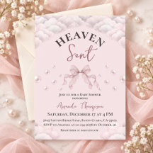 Kantboog Parel Meisje Van God Gezonden Baby Shower