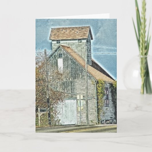 Kantel aan de zijkant kaart (Voorkant)